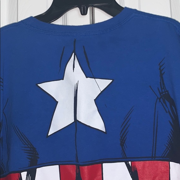 ✔️Marvel blue shirt size XL - Picture 3 of 6